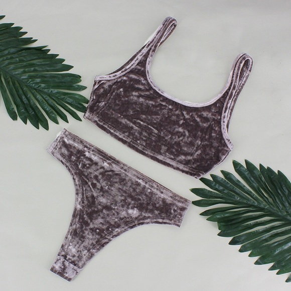 NEW! Velour Bikini - Picture 6 of 7